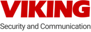 VIKING logo in bold red letters with the tagline 'Security and Communication' underneath.